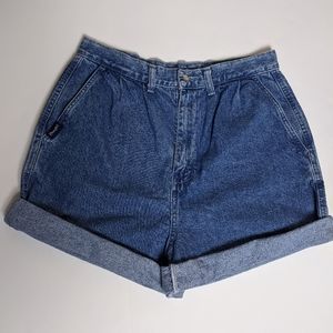 90's Vintage Blue Denim Jean Shorts Wrangler Brand